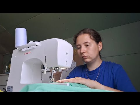 Видео: Шью наперники пока на улице +40 | Ветерина