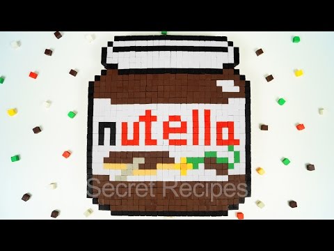 Видео: Торт Майнкрафт Нутелла. Как сделать торт Nutella в стиле Minecraft из шоколада | Minecraft Nutella