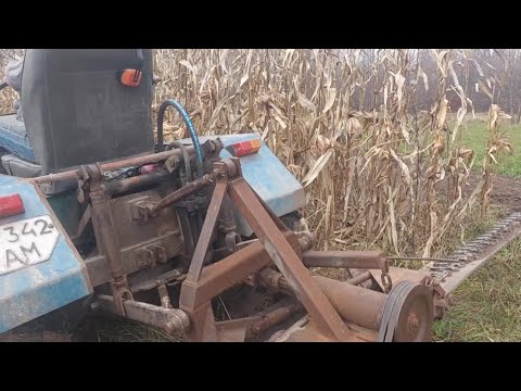 Видео: Косовиця кукурудзи по ледачі.