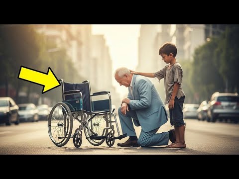 Видео: 💔 Миллионер упал с инвалидного кресла… и бездомный мальчик сделал невозможное 😢