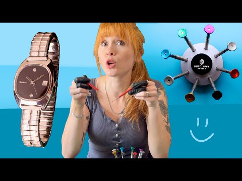 Видео: Реставрация часов с помощью моих новых инструментов Sutcliffe Hansen (восстановление наручных час...