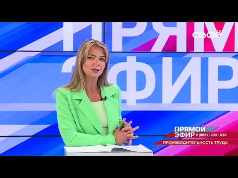 Видео: Прямой эфир. Производительность труда. Наш гость - Вячеслав Черниговский