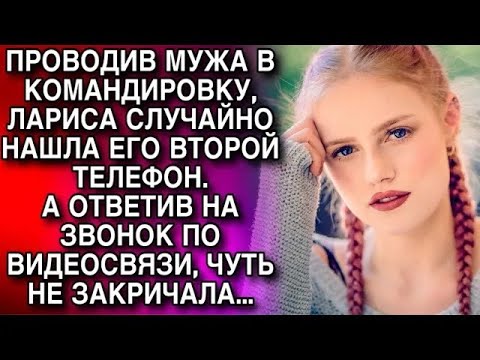 Видео: ПРОВОДИВ МУЖА В КОМАНДИРОВКУ, ЛАРИСА СЛУЧАЙНО НАШЛА ЕГО ВТОРОЙ ТЕЛЕФОН  А ОТВЕТИВ НА ЗВОНОК