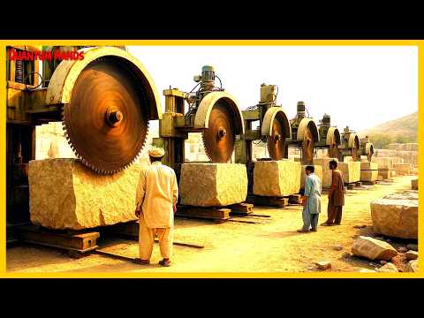 Видео: Удивительный секрет пакистанской фабрики по производству каменных шахмат — @wowinterestingskills