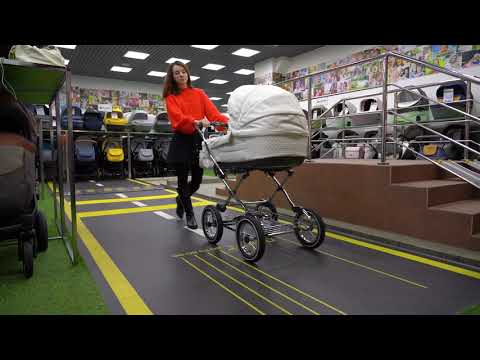 Видео: Тест–драйв детской коляски Roan Marita