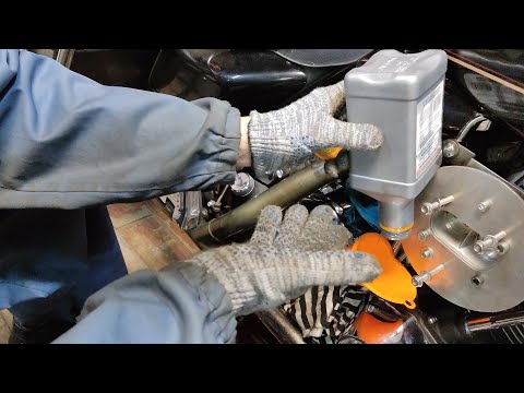 Видео: Мой опыт: Масло в КПП, мотор и первичную передачу мотоцикла-мечты Harley-Davidson FLHRCI 1997.