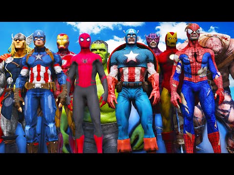 Видео: МСТИТЕЛИ против ЗОМБИ МСТИТЕЛЕЙ - Эпическая битва