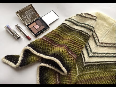 Видео: Вязаный Платок