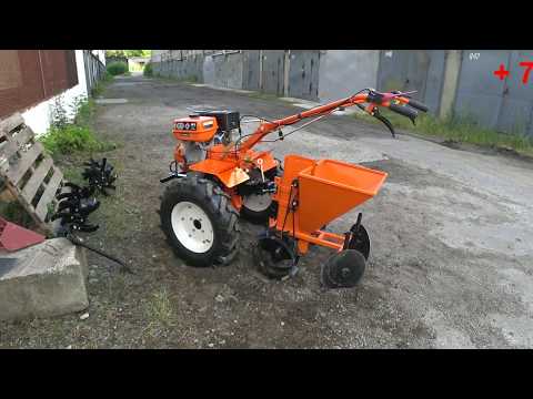 Видео: Кентавр 2013Б. Подробный обзор и использование бензинового мотоблока.