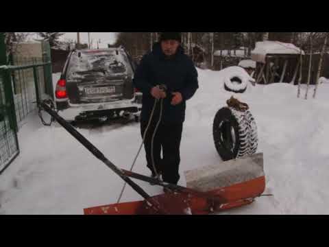 Видео: Отвал на фаркоп