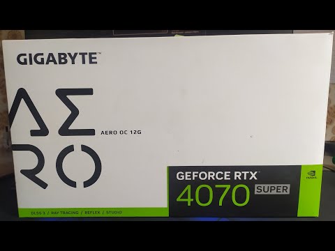 Видео: Gigabyte Rtx 4070 Super Aero Oc обзор и тест температур