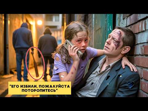 Видео: Бедная 12-летняя девочка спасла миллионера, избитого в переулке, Но то, что он ей шепнул, шокировало
