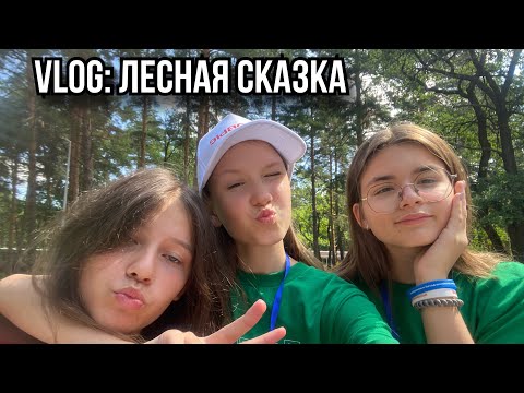 Видео: Vlog: "Лесная сказка"/ Приехала в лагерь!