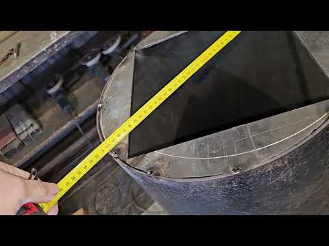 Видео: Буржуйка для тирси тривалого горіння. Виготовлення. Варимо електродом.