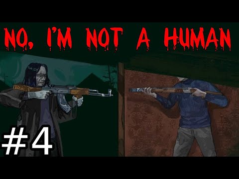 Видео: Я ОБЕЗУМЕЛ. Концовка. - No, I'm not a Human #4