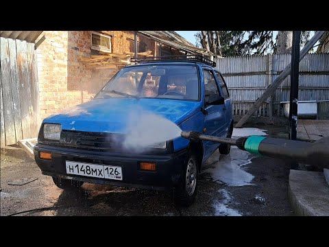 Видео: ОКА. Мойка двигателя. Вода в карбюраторе.