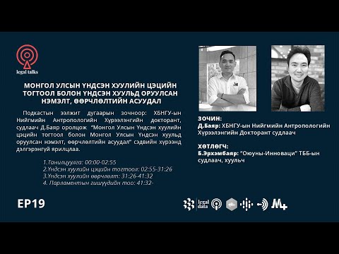 Видео: #legaltalks №19 Д Баяр: Үндсэн хуулийн цэцийн тогтоол болон Үндсэн хуулийн нэмэлт өөрчлөлт