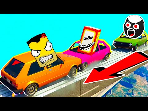 Видео: НЕ СКИЛЛТЕСТ, А СПЛОШНОЙ ТРОЛЛИНГ ОТ @SodaEffect в GTA Online
