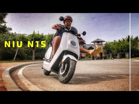 Видео: Электроскутер NIU N1 SPORT | Остров Хайнань