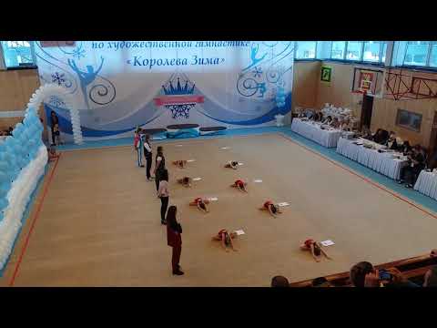 Видео: Наши первые соревнования по ОФП. Художественная гимнастика. "Королева Зимы"