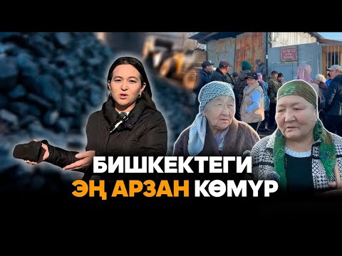 Видео: Бишкектеги эң арзан көмүр // Атайын репортаж