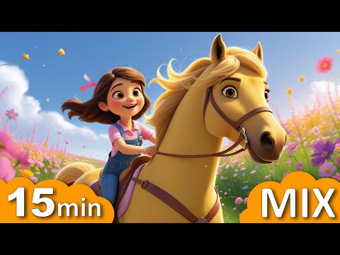 Видео: Конче-Вихрогонче MIX 🐎✨ | Детски Песени на Български 🎶