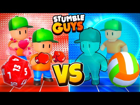 Видео: АТАКА против ЗАЩИТЫ в Stumble Guys!