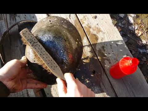 Видео: Реставрация немецкого шлема. Часть 1. Очистка, обработка и ремонт