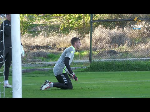 Видео: Левски с последна тренировка преди визитата на Хебър, Евертон Бала пропусна заниманието