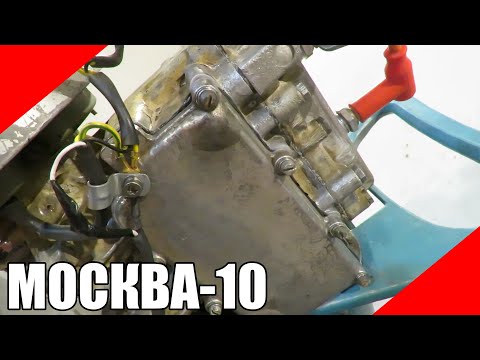Видео: ПЛМ Москва-10 вода в сгорании, мокрые свечи. Подвесной лодочный мотор.