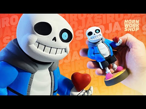 Видео: Слепил Санса из Undertale из Санса из Undertale