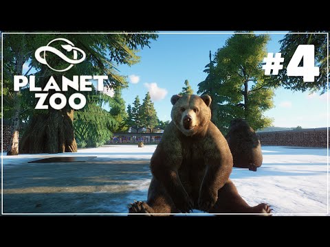 Видео: У ГРИЗЛИ ПОЯВИЛАСЬ ПАРА! - Planet Zoo #4