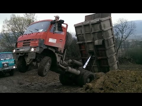 Видео: Зверская мощь легендарного грузовика TATRA 815 чудо чешского машиностроения