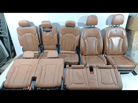 Видео: Салон (комплект сидений) Audi Q7 4M 2016г