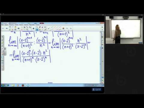 Видео: Ряды степенные. Решение задач