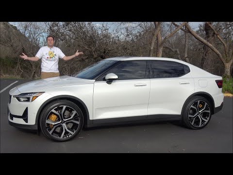 Видео: Polestar 2 - это электрический люксовый спортивный седан конкурирующий с Tesla