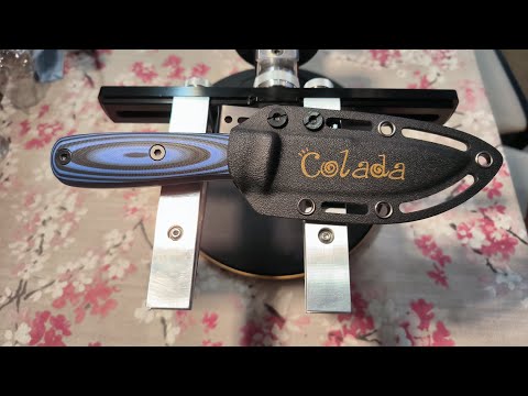 Видео: Заточка Kizlyar Supreme Colada