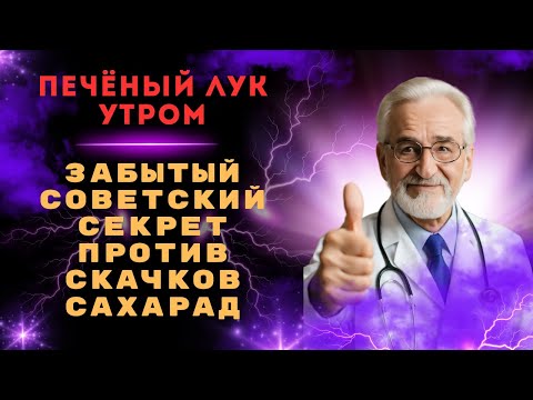 Видео: Печёный лук утром: забытый советский секрет против скачков сахара