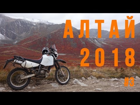 Видео: Алтай 2018. Часть 3. Мотопутешествие на Suzuki Djebel 250