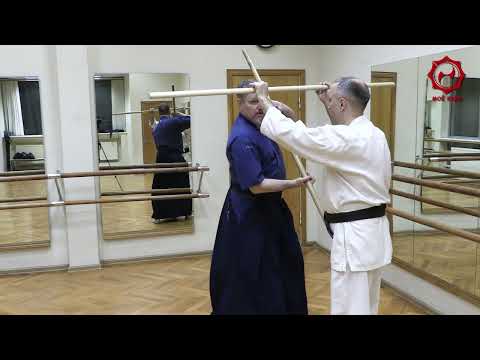 Видео: Прикладная техника кобудо. Бо-дзютсу # 1
