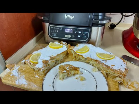 Видео: Grill Ninja!!Шарлотка  классическая с яблоками в Гриле Нидзя!!!Classic charlotte with apples !