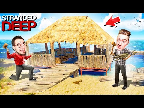 Видео: СТРОИМ ДОМ НА ЗАБРОШЕННОМ ОСТРОВЕ ПОСРЕДИ ОКЕАНА! НАШ НАДУВНОЙ ПЛОТ УПЛЫЛ В STRANDED DEEP