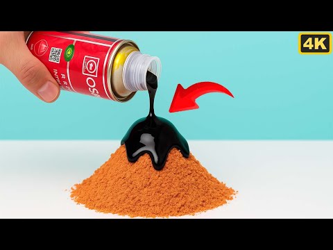 Видео: Смешайте лак с древесной мукой, и вы будете поражены результатом! Отличная идея!
