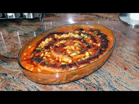 Видео: 👩🏼‍🍳Боб с наденица на фурна/Българска кухня