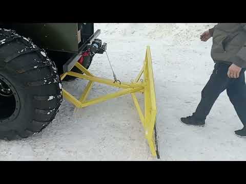 Видео: Отвал на каракат Тундра / MOTUX