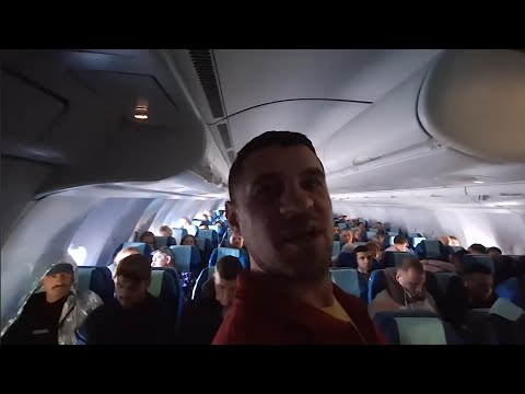 Видео: Репортаж из летящего самолёта