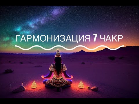 Видео: Гармонизация 7 чакр | Мощная медитация для раскрытия всех чакр