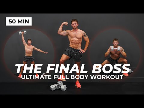 Видео: Финальный босс – 50-минутная комплексная тренировка для всего тела | Метод 4x5