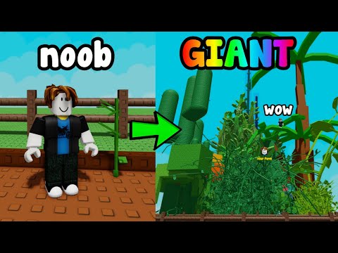 Видео: Я вырастил самый большой сад в игре «Вырасти сад» в Roblox! Гигантское растение из каждого семени!