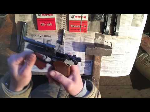 Видео: Как выбить болванку ствол заводской и патронник на Мр 371